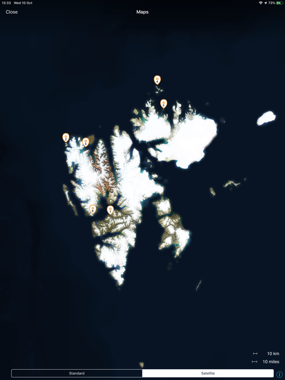 Natural World Safaris iPad screenshot 5 - Travel app