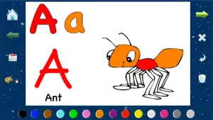Coloring Book Letters: Animal screenshot 1