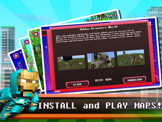 Mods & Skins for Minecraft PE iPad app afbeelding 4