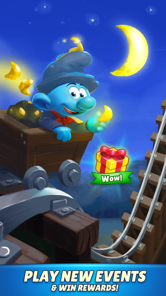 #8. Smurfs Magic Match (iOS) โดย: Garden City Games