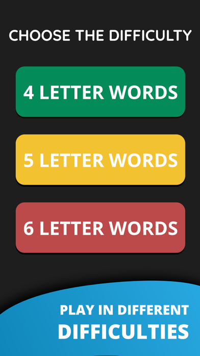 5 Letter Puzzle - Wordling Screenshot