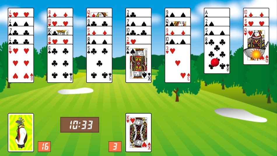 #1. Golf Solitaire Ext (iOS) By: ryo itou