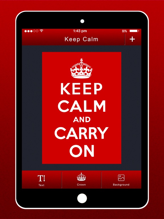 Screenshot #5 pour Keep Calm- keep clam creator
