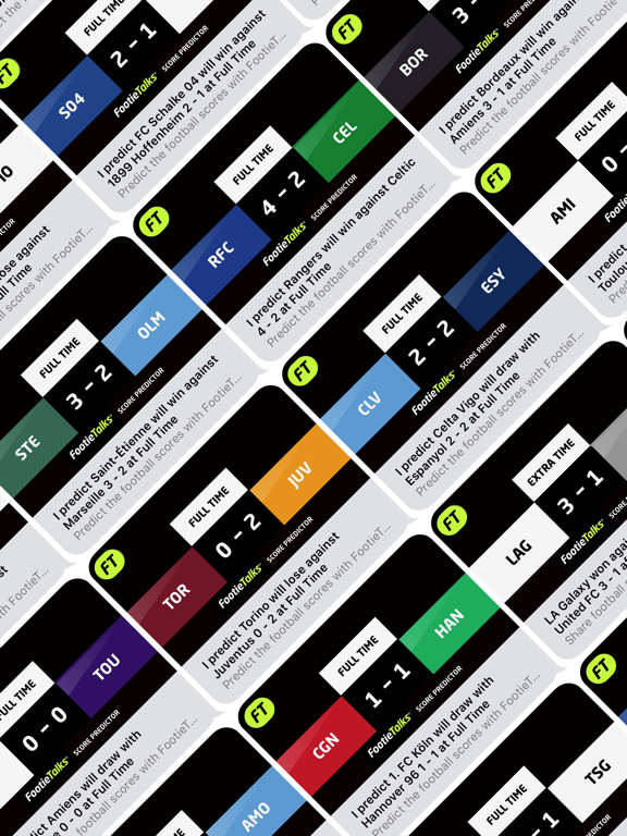 Score Predictor : FootieTalks iPad screenshot 7 - Sports app