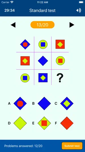 Logical IQ Test screenshot 4