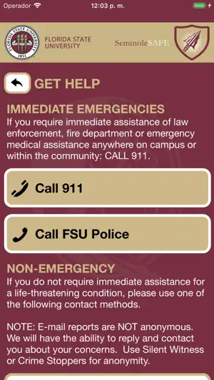 SeminoleSAFE screenshot 3