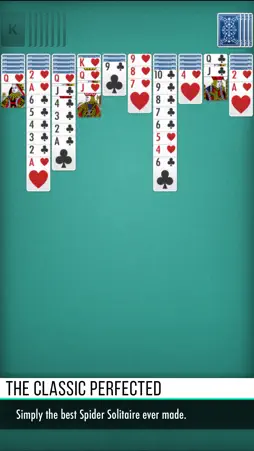 Spider Solitaire ٭ screenshot 1