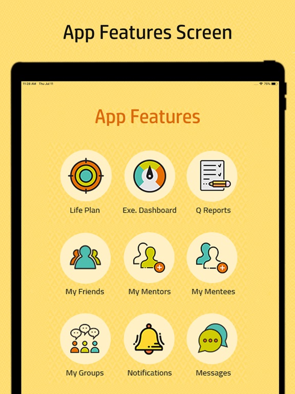 The Omnipreneur iPad screenshot 2 - Productivity app
