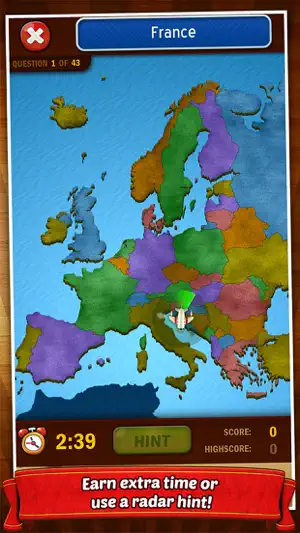 GeoFlight Europe Pro screenshot 3