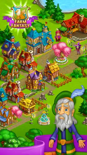 Farm Town: Magic Fairy Village screenshot 4