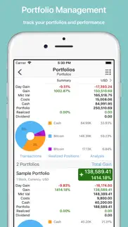 crypto master: market analysis iphone screenshot 4