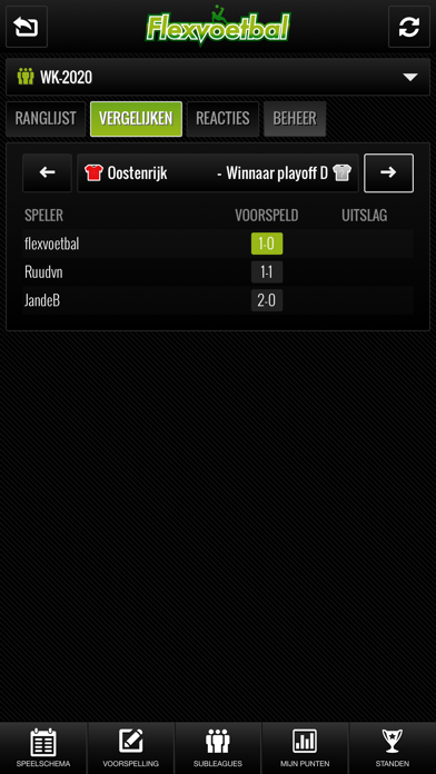 Flexvoetbal Screenshot