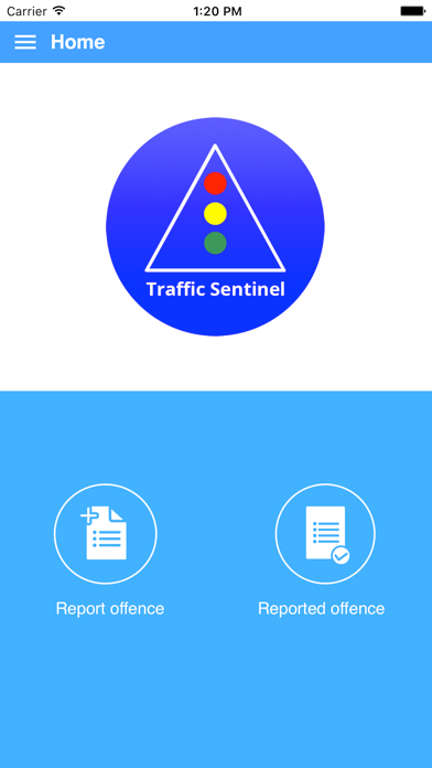 Traffic Prahari iPhone screenshot 1