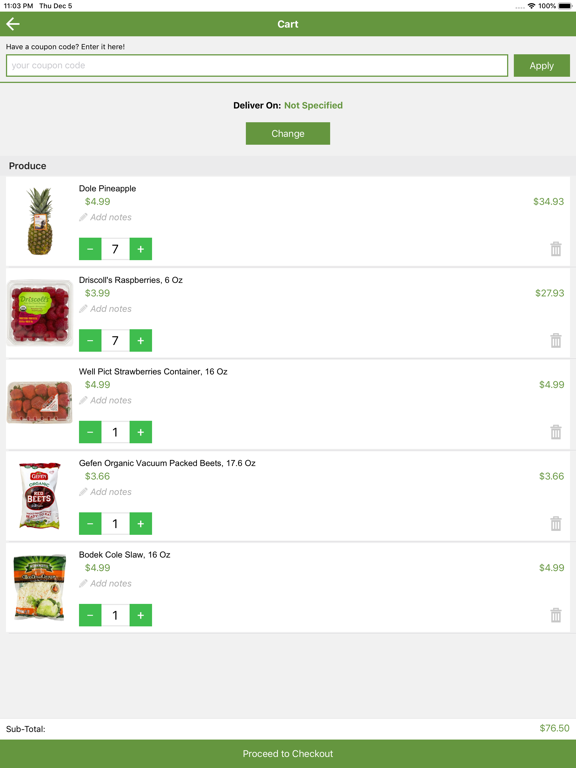 Sarahs Tent iPad screenshot 4 - Shopping app