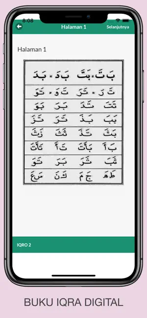 Buku Iqra 1-6 iPhone screenshot 4