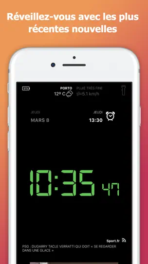 Capture d'écran de Réveil Intelligent: Mon Alarme sur iPhone 1