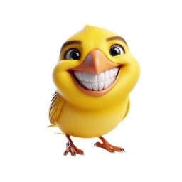Happy Canary Stickers