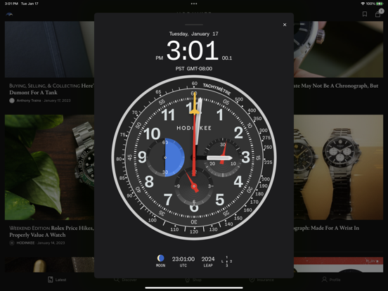 Screenshot #4 pour Hodinkee: All Things Watches