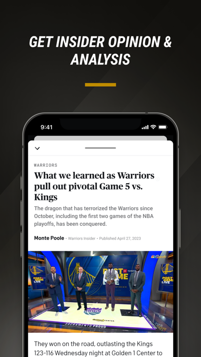NBC Sports Bay Area & CA Screenshot