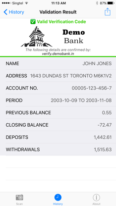 Document Validator screenshot 2