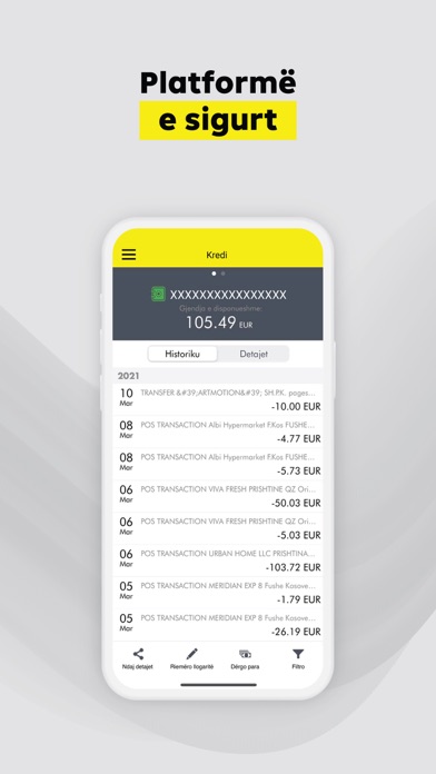 Raiffeisen Bank Kosovo Mobile Screenshot