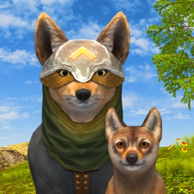 Snímky obrazovky (5) Wolf Hero: Animals vs Robots