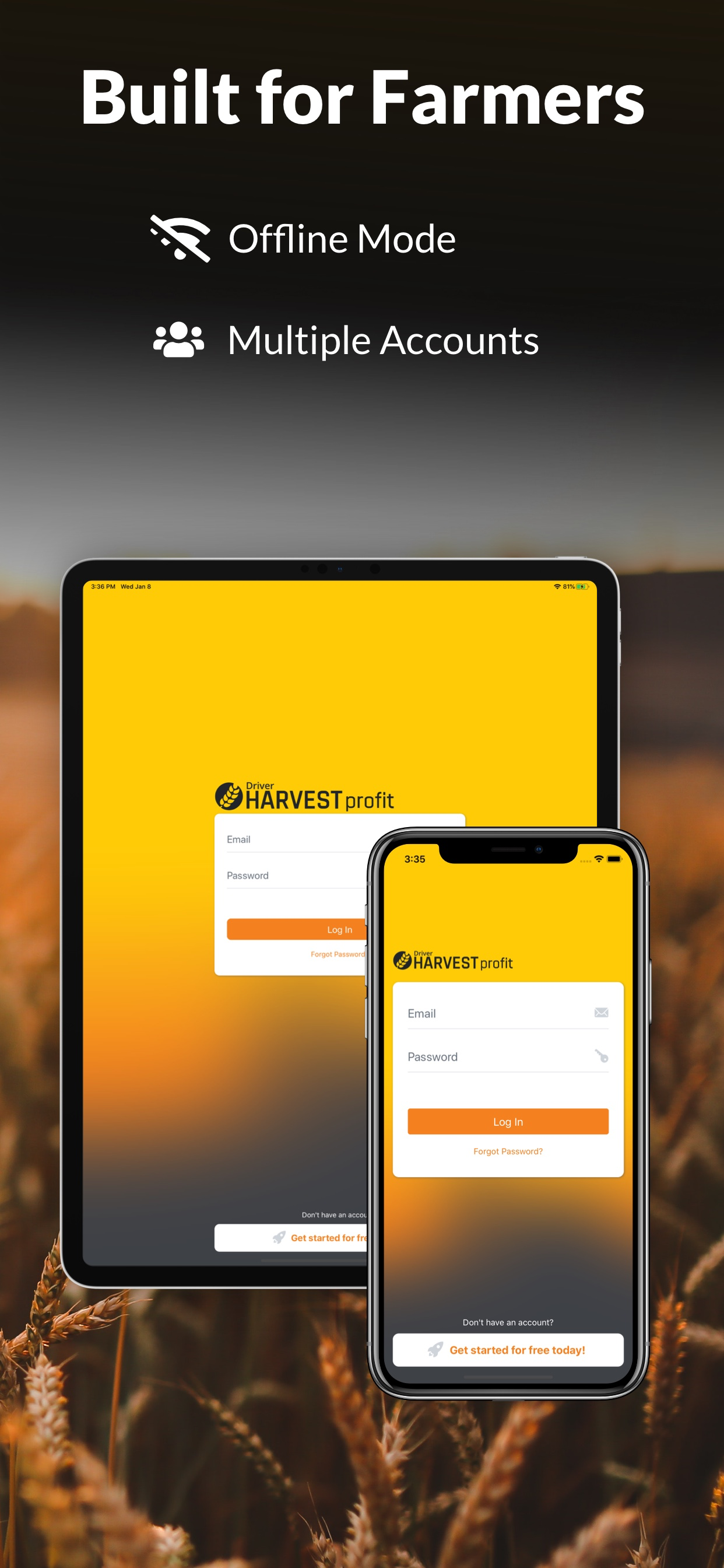 Harvest Driver