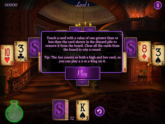 Screenshot #6 pour Haunted Mansion Solitaire