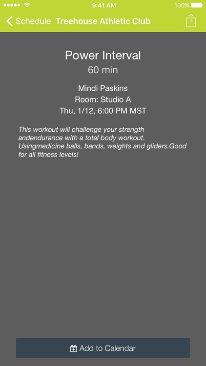 Treehouse Athletic Club