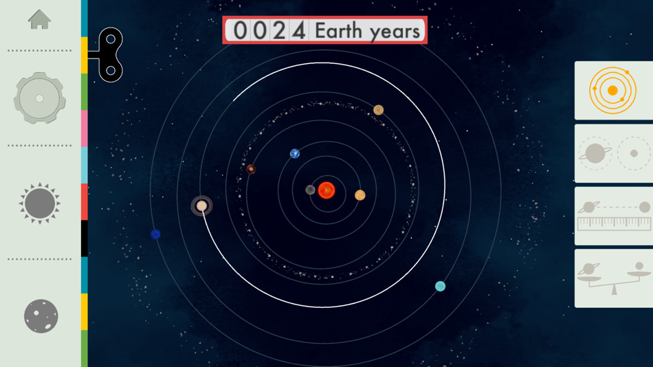 #1. Space by Tinybop (iOS) Podle: Tinybop Inc.