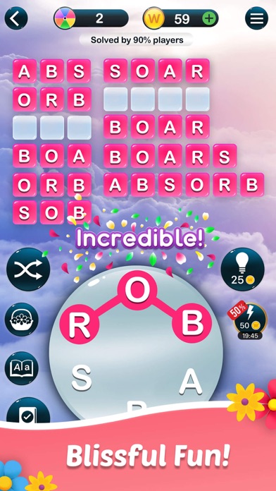 Word Bliss - from PlaySimple iPhone screenshot 10 - Games app
