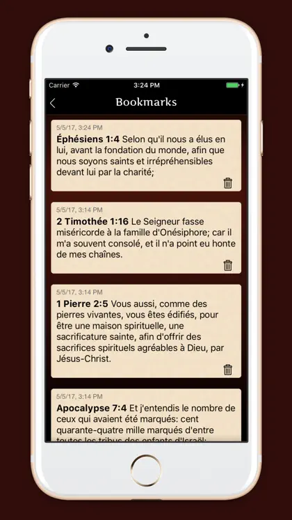 Captura 4 de 5 de La Sainte Bible - français