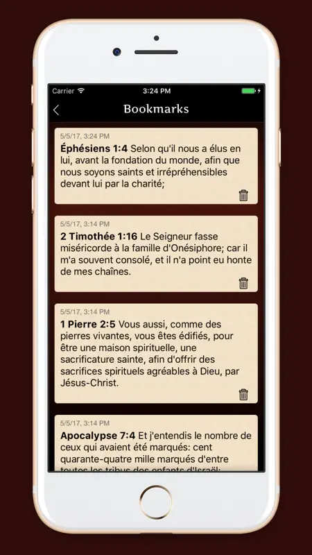 La Sainte Bible - français screenshot 4 of 5