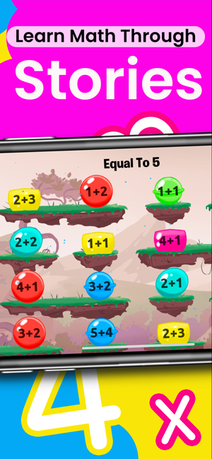 ‎Monster Math : Kids Fun Games Screenshot