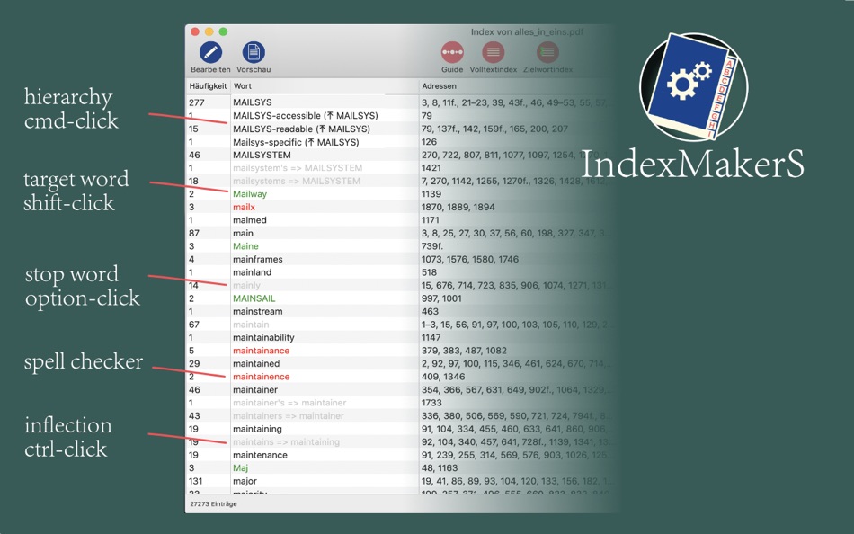 #4. IndexMakerS (macOS) 由: McEbs