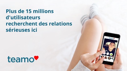 Screenshot #1 pour Teamo - app de rencontre