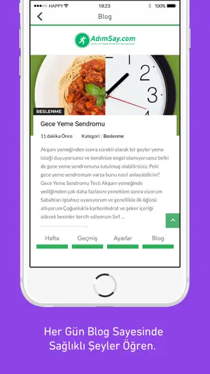 Adım Sayar: Yürüyüş Ve Diyet iPhone Ekran Görüntüsü 6