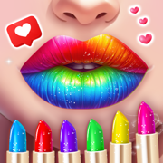 DIY Lip Art 3d - ASMR Makeup