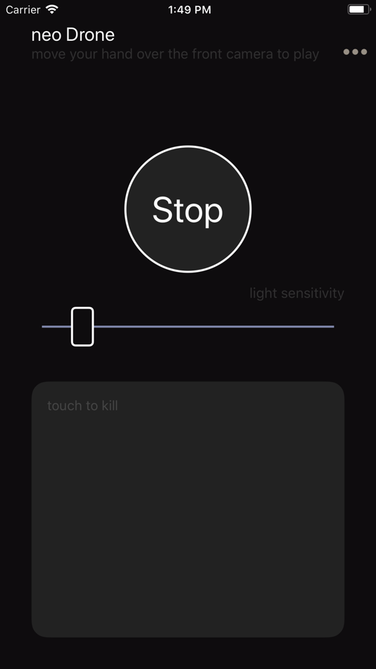 #3. neo Drone - virtual theremin (iOS) 由: Aleksandar Mlazev