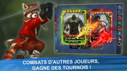 Screenshot #3 pour Blood of Titans: Jeux de Carte