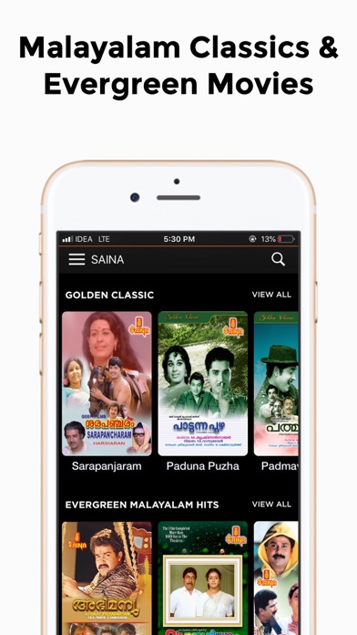 Saina Play - Malayalam Movies Screenshot