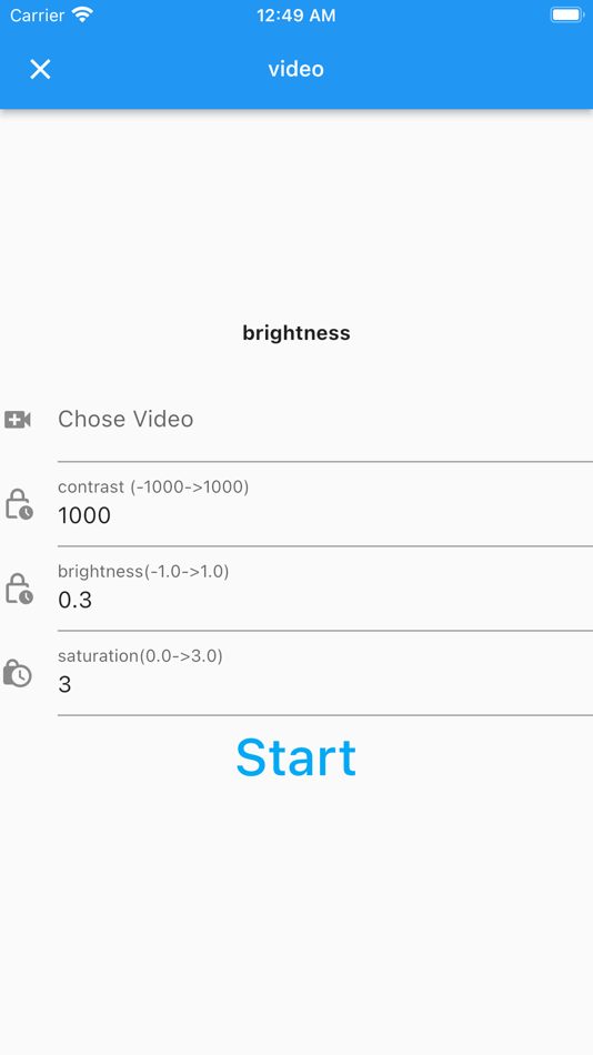 #3. videosFactory-video cut edit (iOS) 由: 著显 朱