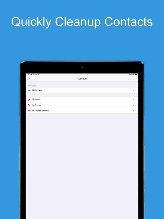 Screenshot #6 pour 1Contacts Pro