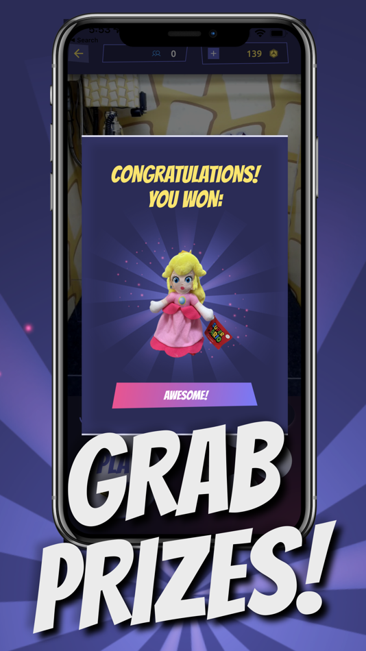 #6. ClawCrazy - Claw Machine Games (iOS) By: Arcade Apps LLC