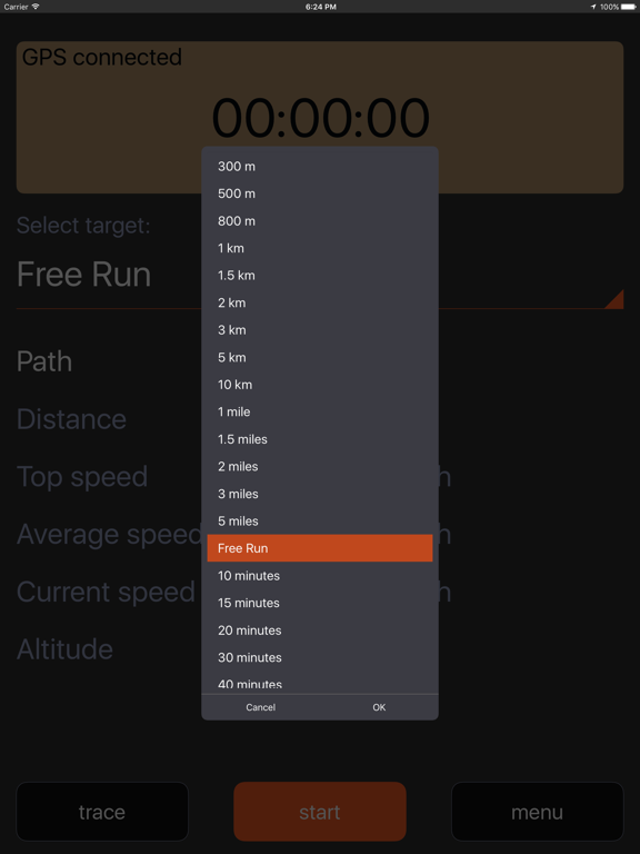 Screenshot #5 pour Jogging Tracker fonctionnement