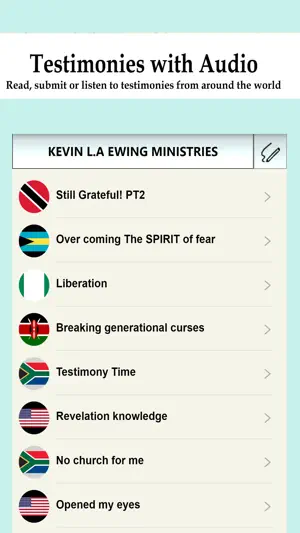 Kevin LA Ewing Ministries. screenshot 2