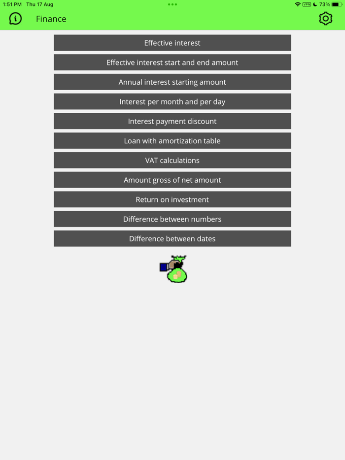 Financial applications