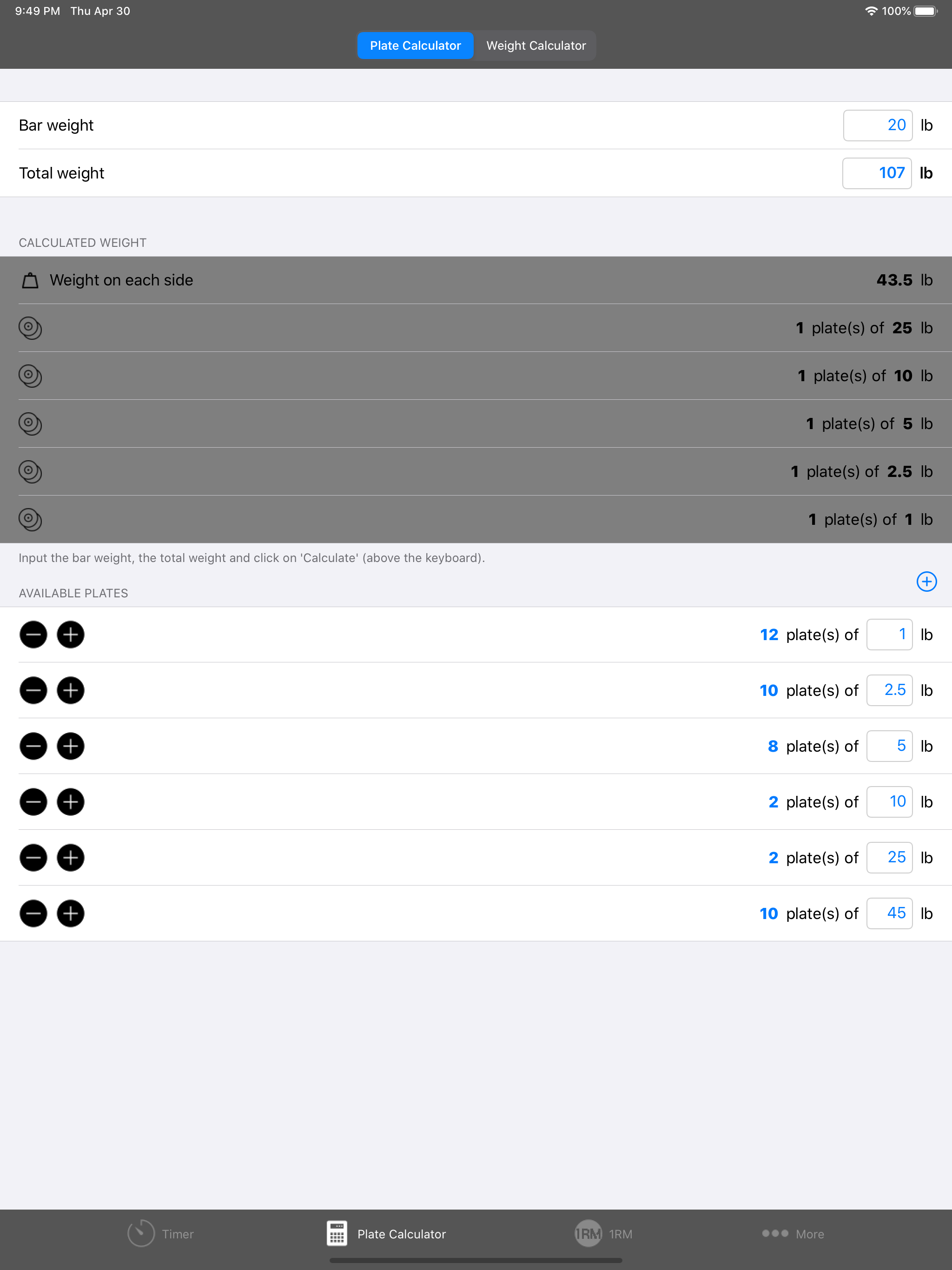 WOTools - Workout tools screenshot 10