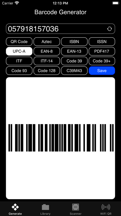 Screenshot #3 pour Barcodes Generator Unlimited