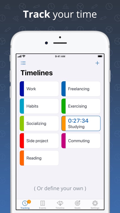Timelines Time Tracking screenshot-0
